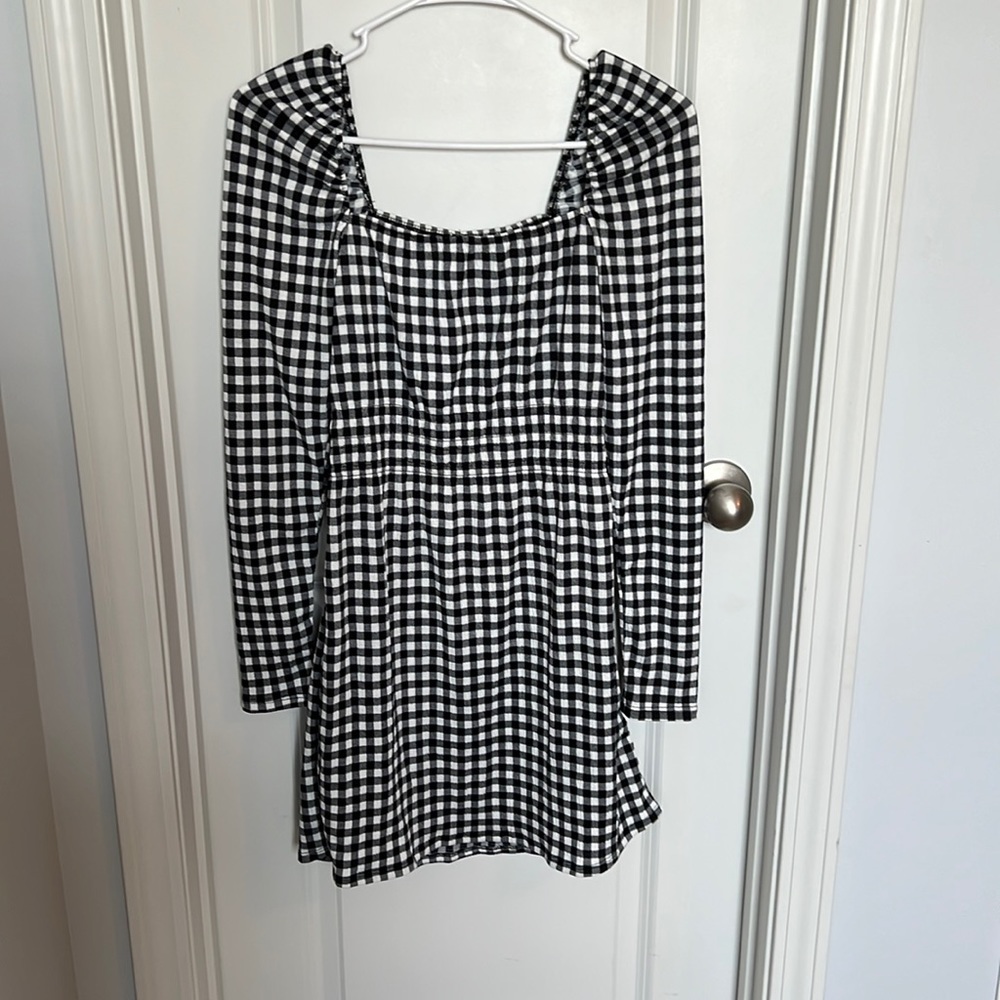 Divided, Black and White Dress, Size X-Small